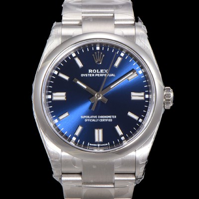 미러급 로렉스 남성용 904스틸 오이스터 퍼페추얼 m126000 오토매틱 칼리버 3230타입 36미리 메탈시계 다크블루다이얼 ROL79897 Ⅳ