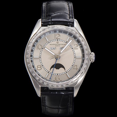 미러급 바쉐론 콘스탄틴 남성용 피프티식스 컴플리트 캘린더 Ref.4600E 오토매틱 2460 QCL/1 타입 40mm 그레이 다이얼 vac1152 Ⅳ