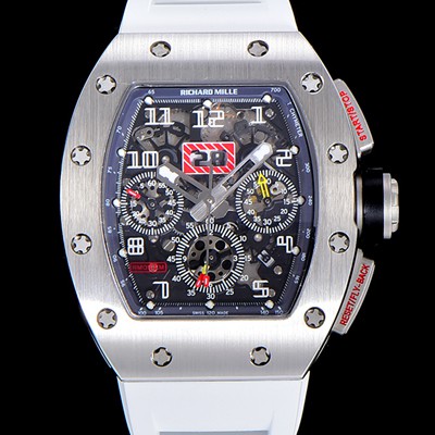 미러급 리차드밀레 남성용 최고급형 RM11-03 플라이백 크로노그래프 50미리 스켈레톤 다이얼 오토매틱 무브먼트 RIC09842 Ⅳ