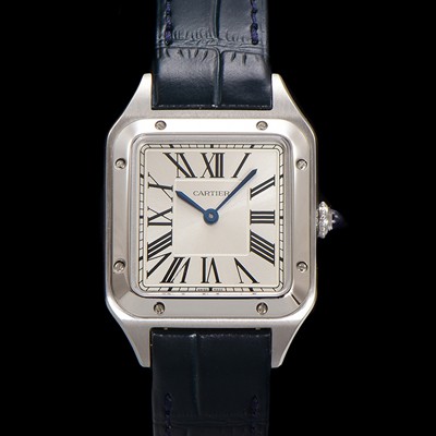 미러급 까르띠에 여성용 산토스 WSSA0023 쿼츠 38mm S 사이즈 화이트 다이얼 car69330 Ⅳ