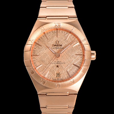 미러급 오메가 남성용 1:1수제공정! 131.50.41.21.99.002 무브UP 컨스틸레이션 코-엑시얼 마스터 오토매틱 Cal.8900타입 41mm 18K 로즈골드 메탈줄 로즈골드 다이얼 omg20187 Ⅳ