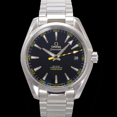 미러급 오메가 남성용 항자성 타임피스 씨마스터 231.10.42.21.01.002 아쿠아테라 150M 마스터 41.5mm 코-액시얼 15,000가우스 크로노미터 블랙 다이얼 오토매틱 무브먼트 omg20220 Ⅳ