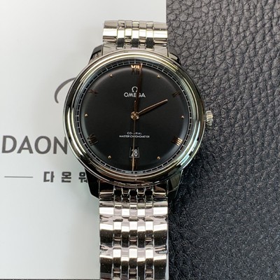 미러급 오메가 남성용 드빌 프레스티지 434.10.40.20.01.001 오토매틱 Cal.8800타입 40mm 메탈줄 블랙 다이얼 omg20212 Ⅳ