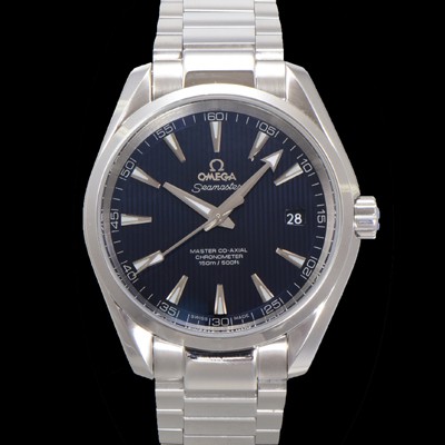 미러급 오메가 남성용 베스트셀링 씨마스터 231.10.42.21.03.003 아쿠아테라 150M 마스터 코-액시얼 41.5mm 크로노미터 블루 다이얼 오토매틱 무브먼트 omg20222 Ⅳ