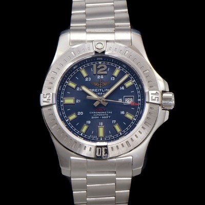 미러급 브라이틀링 남성용 어벤져 A1738811.C906.211S.A20D.2 오토매틱 2824타입 44mm 메탈줄 블루 다이얼 bre6050 Ⅳ