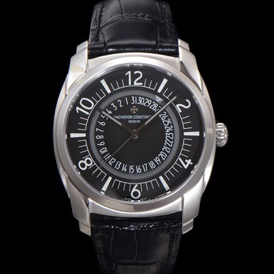 미러급 바쉐론 콘스탄틴 남성용 케드릴셀프 와인딩 4500S000A-B196 41mm 오토매틱 Cal. 5100/1 타입 블랙 다이얼 vac1158 Ⅳ