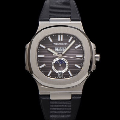 미러급 파텍필립 남성용 노틸러스 5726A-001 오토매틱 Cal.324 타입 40.5mm 우레탄줄 블랙 다이얼 pat2218 Ⅳ