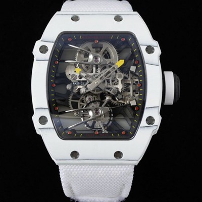 미러급 리차드밀레 남성용 RM27-02 투어빌론 라파엘 나달 47mm 기계식 수동형 무브먼트 스켈레톤 다이얼 ric0274 Ⅳ