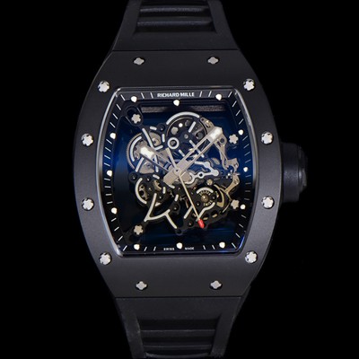 미러급 리차드밀레 남성용 RM055 부바왓슨 세라믹 50mm 기계식 수동형 무브먼트 스켈레톤 다이얼 ric0314 Ⅳ
