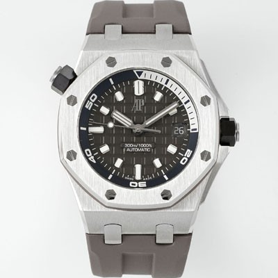 미러급 오데마피게 남성용 하이엔드 로얄오크 오프쇼어 다이버 15720ST.OO.A009CA.01 오토매틱 Cal.4308타입 42mm 그레이 다이얼 aud6577 Ⅳ
