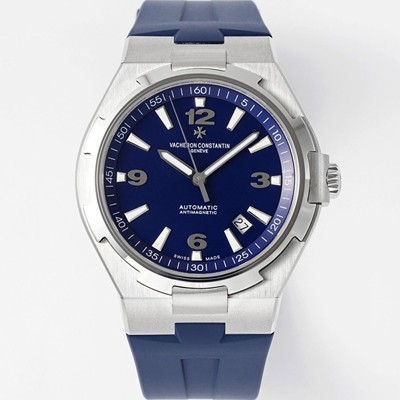 미러급 바쉐런 콘스탄틴 남성용 오버시즈 P47040/000A-9008 오토매틱 Cal.1226 SC 타입 42mm 블루 다이얼 vac1165 Ⅳ