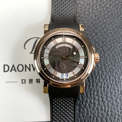 미러급 브레게 남성용 마린 컬렉션 5817BE/Z2/5Z8 빅데이트 독특한 