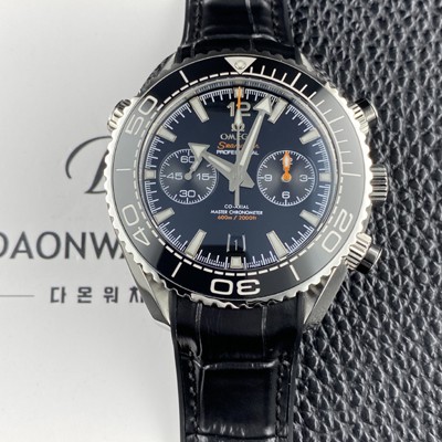 미러급 오메가 남성용 씨마스터 신제품 232.32.46.51.01.003 플래닛 오션 600m 코액시얼 마스터 크로노미터 45.5mm 크로노그래프 오토매틱 Cal.9900 타입 블랙 다이얼 omg0243 Ⅳ