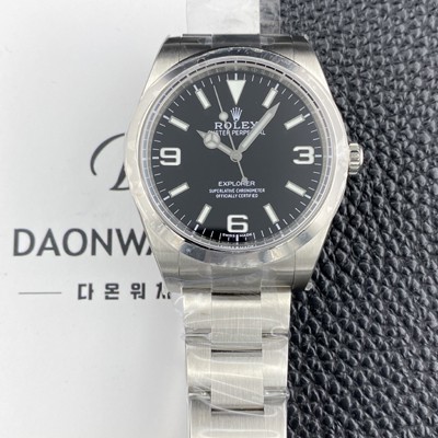 미러급 로렉스 남성용 익스플로러 m214270-0003 39mm 오토매틱 Cal.3132무브먼트 블랙 다이얼 rol5630 Ⅳ