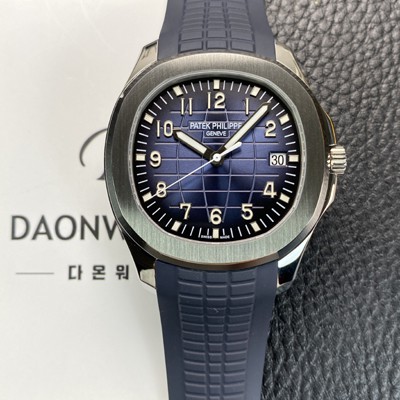 미러급 파텝필립 남성용 하이엔드 아쿠아넛 Ref. 5168G-001 42.2mm 오토매틱 Cal.324 S C 타입 블루 다이얼 pat2255 Ⅳ