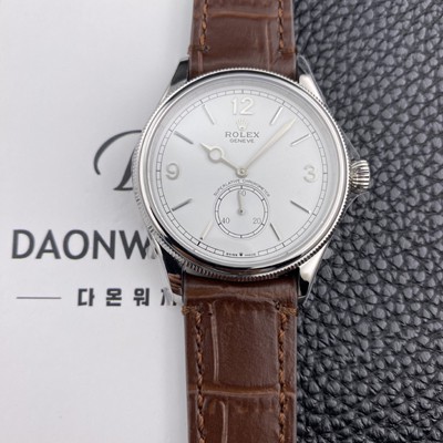 미러급 로렉스남성용 셀리느 1908 퍼페추얼 m52509 39mm 오토매틱 Cal.7140타입 화이트 다이얼 rol5624 Ⅳ