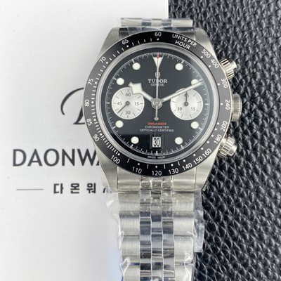 미러급 튜더 남성용 헤리티지 블랙베이 M79360N 크로노그래프 팬더 41mm 오토매틱 7750무브먼트 블랙 다이얼 tud5137 Ⅳ