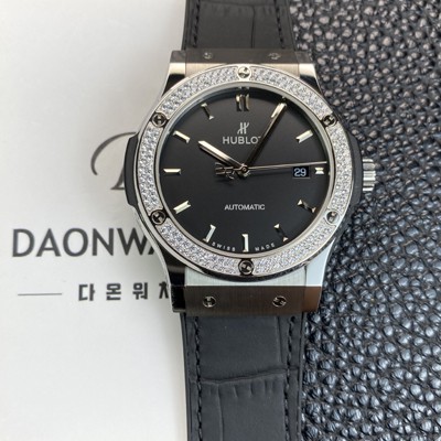 미러급 휴블렛 남성용 클래식 퓨전 542.NX.1171.LR.1104 42mm 오토매틱 2892타입 블랙 다이얼 hub2149 Ⅳ