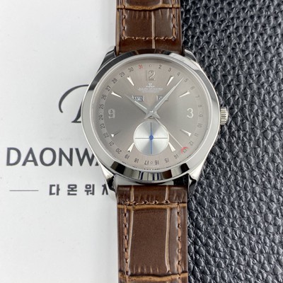 미러급 예거르쿨트르남성용 마스터 캘린더 문페이즈 39mm 오토매틱 cal.866타입 그레이 다이얼 jag0433 Ⅳ