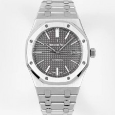 미러급 오데마피게 남성용 하이엔드 로얄오크 15400ST.OO.1220ST.04 오토매틱 Cal.3120타입 41mm 그레이 와플 다이얼 aud6565 Ⅳ