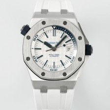 미러급 오데마피게 남성용 로얄오크 오프쇼어 15710ST.OO.A010CA.01 신형 다이버!! 42mm 오토매틱 Cal.3120무브먼트 화이트 다이얼 aud6574 Ⅳ