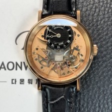 미러급 브레게 남성용 최고의 퀄리티 완벽한 싱크로율 트레디션 7057BR/R9/9W6 18k 로즈골드 신형 스켈레톤 다이얼 오토매틱 무브먼트 BRG0400 Ⅳ