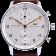 미러급 아이더블유씨 남성용 2017년 업그레이드! 포르투기즈 IW371445 화이트 다이얼 IWC0204 Ⅳ