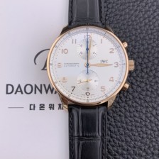 미러급 아이더블유씨 남성용 2017년 업그레이드! 포르투기즈 IW371480 화이트 다이얼 IWC0242 Ⅳ