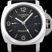 미러급 파네라이 남성용 루미노르1950 지엠티 PAM00320 3Days 오토매틱 Cal. P.9001 무브먼트 블랙 다이얼 PAN0222 Ⅳ