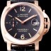 미러급 파네라이 남성용 루미너 마리나 164 골드 에디션 블랙다이얼 PAN1211 Ⅳ