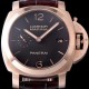 미러급 파네라이 남성용 루미노르 1950 마리나 3데이즈 PAM00393 오토매틱 Cal.P9000 무브먼트 브라운 다이얼 PAN0401 Ⅳ