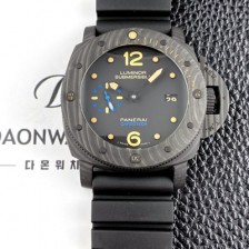 미러급 파네라이 남성용 루미노르 서브머서블 1950 카보테크 3데이즈 오토매틱 PAM00616 블랙 다이얼 PAN0455 Ⅳ
