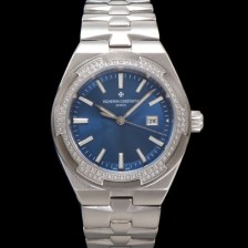 미러급 바쉐런 콘스탄틴 여성용 오버시즈 4605V200A-B971 오토매틱 무브먼트 35mm 블루 다이얼 vac1141 Ⅳ