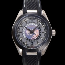 미러급 오메가 남성용 씨마스터 220.92.43.22.99.001 아쿠아테라 150M GMT 월드타이머 43미리 오토매틱 Cal. 8938 타입 우레탄줄 그레이 다이얼 omg20244 Ⅳ