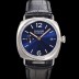 미러급 파네라이 남성용 라디오미르 콰란타 PAM01293 40mm 오토매틱 가죽줄 블루 다이얼 pan5206 Ⅳ