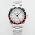 미러급 튜더 남성용 바젤월드 블랙 베이 M79830RB-0010 지엠티!! 듀얼 타임 블랙/레드 투톤 24시간 회전 베젤 화이트 다이얼 브레이슬릿 스위스 ETA 2824-A2 오토매틱 무브먼트 tud5126 Ⅳ