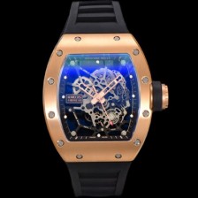 미러급 리차드밀러 남성용 RM035 라파엘 나달 수동/기계식 18K로즈골드 48mm 러버줄 블랙 스켈레톤 다이얼  ric0223 Ⅳ
