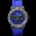 미러급 로렉스남성용 데이토나 DIW 포지드카본 커스텀 40미리 크로노그래프 오토매틱 Cal.4130 무브먼트 블루 다이얼 ROL89264 Ⅳ