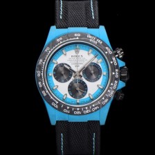 미러급 로렉스남성용 데이토나 DIW 포지드카본 커스텀 40미리 크로노그래프 오토매틱 Cal.4130 무브먼트 화이트 다이얼 ROL80330 Ⅳ