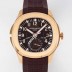 미러급 파텍필립남성용 아쿠아넛 5164R-001 트리블 타임 40미리 18K 로즈골드 브라운다이얼 오토매틱 PAT48765 Ⅳ