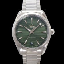 미러급 오메가 남성용 씨마스터 220.10.41.21.10.001 아쿠아테라 코-액시얼 41mm 오토매틱 Cal.8900 타입 그린 다이얼 omg20234 Ⅳ