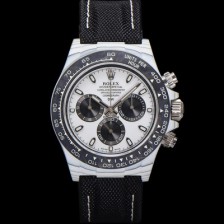 미러급 로렉스 남성용 데이토나 DIW 포지드카본 커스텀 40미리 크로노그래프 오토매틱 Cal.4130 무브먼트 화이트 다이얼 ROL79643 Ⅳ