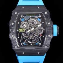 미러급 리차드밀레 남성용 라파엘 나달 RM35-02 파트너십 기념 에디션!! 칼리버 RMAL1 100% 포지드 카본 케이스 스켈레톤 다이얼 오토매틱 무브먼트 RIC06793 Ⅳ