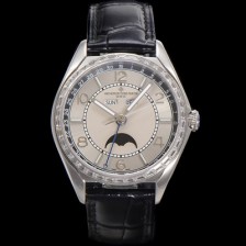 미러급 바쉐론 콘스탄틴 남성용 피프티식스 컴플리트 캘린더 Ref.4600E 오토매틱 2460 QCL/1 타입 40mm 그레이 다이얼 vac1152 Ⅳ