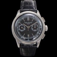 미러급 파텍필립 남성용 컴플리케이션 5170G 크로노그래프 오토매틱 7750 타입 39mm 가죽줄 블랙 다이얼 pat2206 Ⅳ