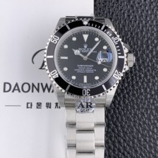 미러급 로렉스 남성용 AR사 904L스틸 구형 서브마리너 16610LV-93250 블랙 다이얼 이너베젤 티타늄베젤 Cal.3135오토매틱 무브먼트 ROL09050 Ⅳ