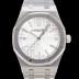 미러급 오데마피게 남성용 로얄오크 15510 오토매틱 Cal.4302타입 메탈줄 화이트다이얼  aud5129 Ⅳ