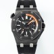 미러급 오데마피게 남성용 로얄오크 오프쇼어 15707CE.OO.A002CA.01 오토매틱 Cal.3120 타입 블랙세라믹소재  42mm 우레탄줄 블랙다이얼 aud9192 Ⅳ
