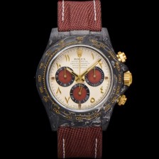 미러급 로렉스남성용 데이토나 포지드카본 커스텀 40미리 크로노그래프 오토매틱 Cal.4130 무브먼트 샴페인 다이얼 rol5367 Ⅳ