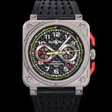 미러급 벨앤로즈 남성용 BR0394-RS18 다이버 티타늄 소재 오토매틱 42mm 러버줄 블랙 다이얼 bel4100 Ⅳ